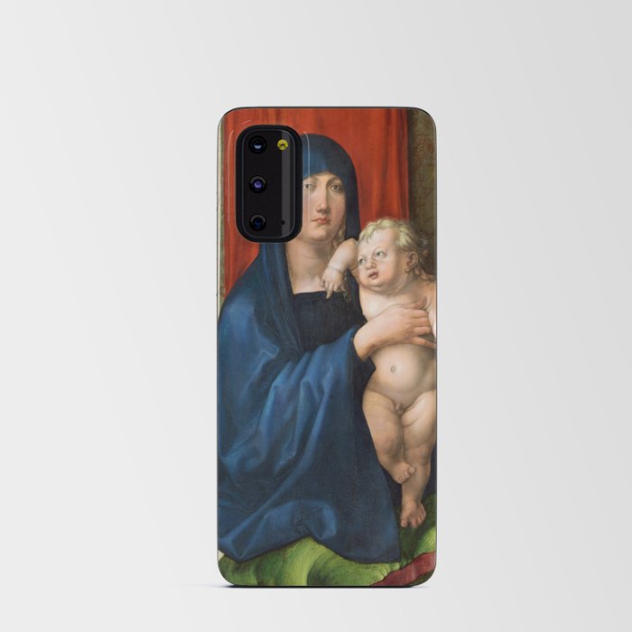 Madonna and Child, 1496-1499 by Albrecht Durer Android Card Case
