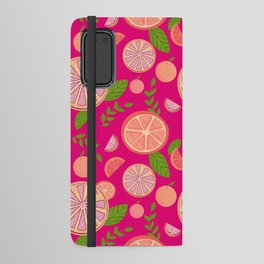 Citrus - Bright Pink Android Wallet Case