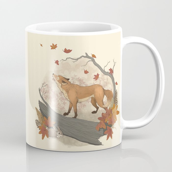 Fox and rabbit Coffee Mug