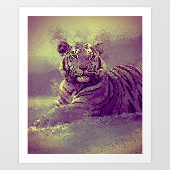 Tiger II Art Print