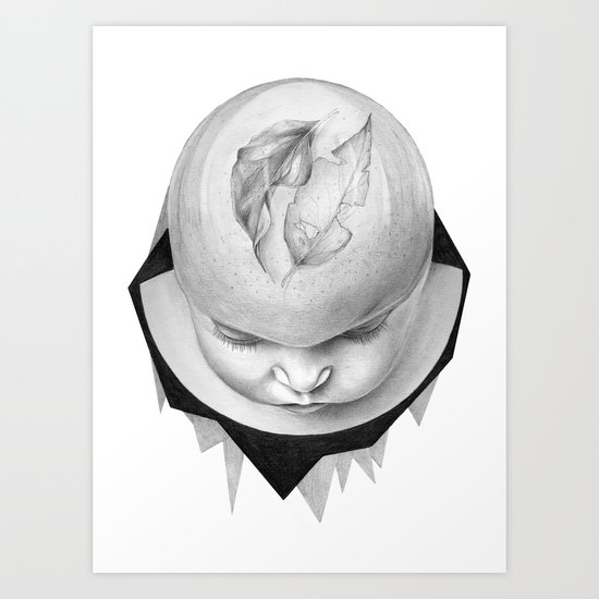 ME DA VERGÜENZA SER FELIZ #3 Art Print