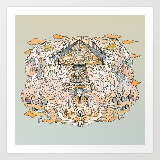T A N G E R I N E Art Print