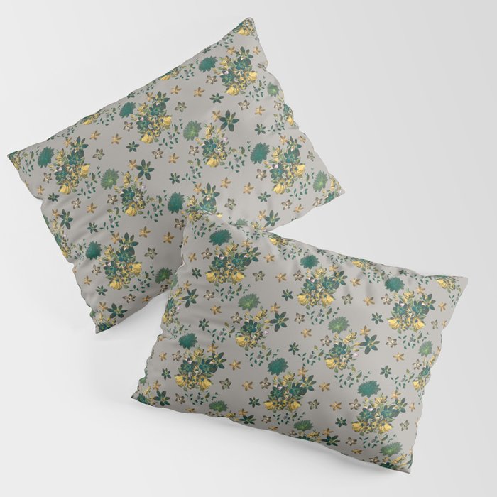 Flowers as from the old days - series 2 G Pillow Sham