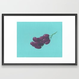 Gorgeous Grapes Framed Art Print