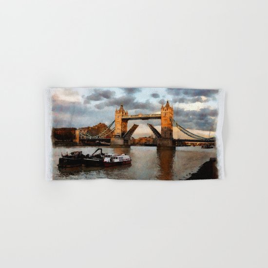 Tower Bridge Hand & Bath Towel