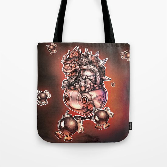 BOMBS AWAY BOWSER Tote Bag