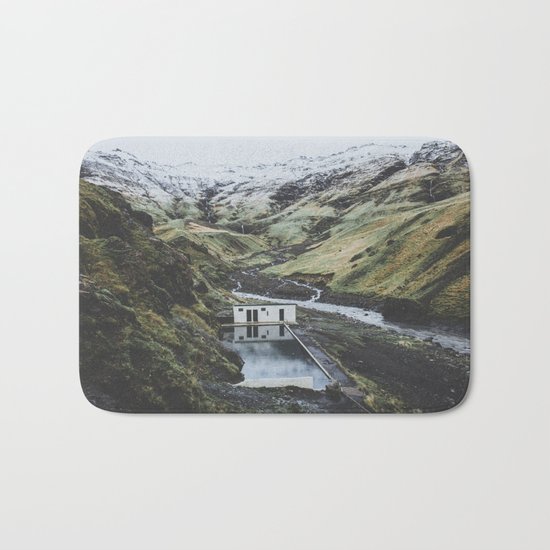 Seljavallalaug, Iceland Bath Mat