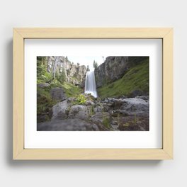 Tumalo Falls Recessed Framed Print