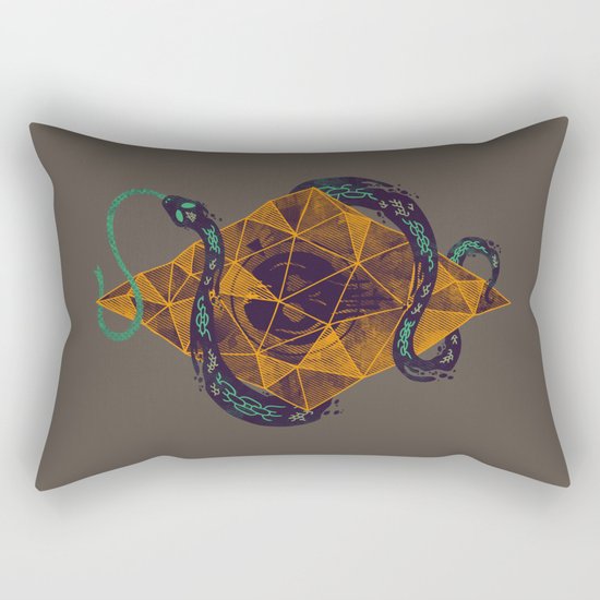 Mystic Crystal Rectangular Pillow