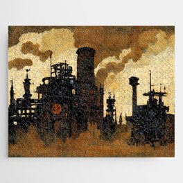 A world enveloped in pollution Jigsaw Puzzle