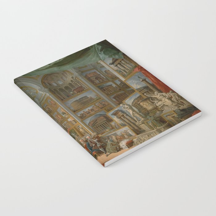 Ancient Rome by Giovanni Paolo Panini Notebook