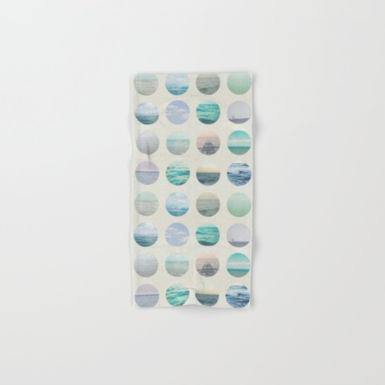Ocean Polka dot Hand & Bath Towel