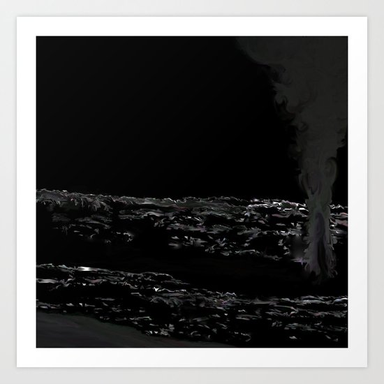 The Pupils of Panthers Closed Art Print