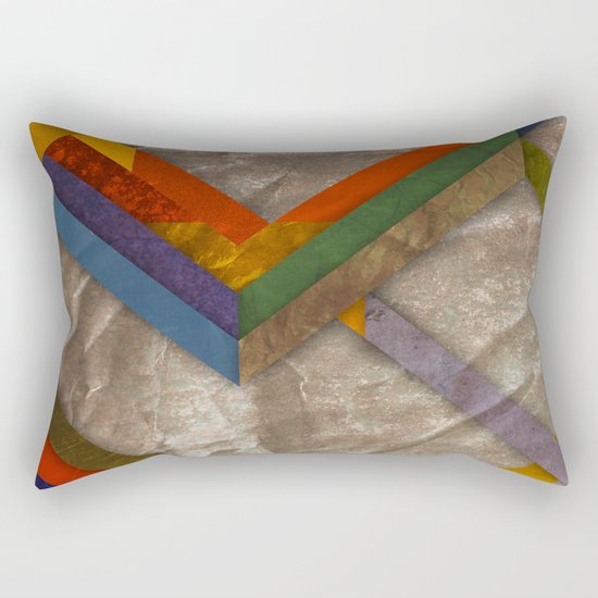 Abstract #269 Rectangular Pillow