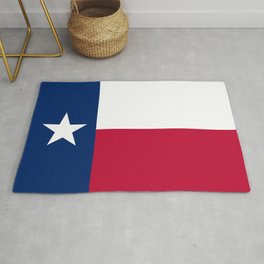 State flag of Texas Area & Throw Rug