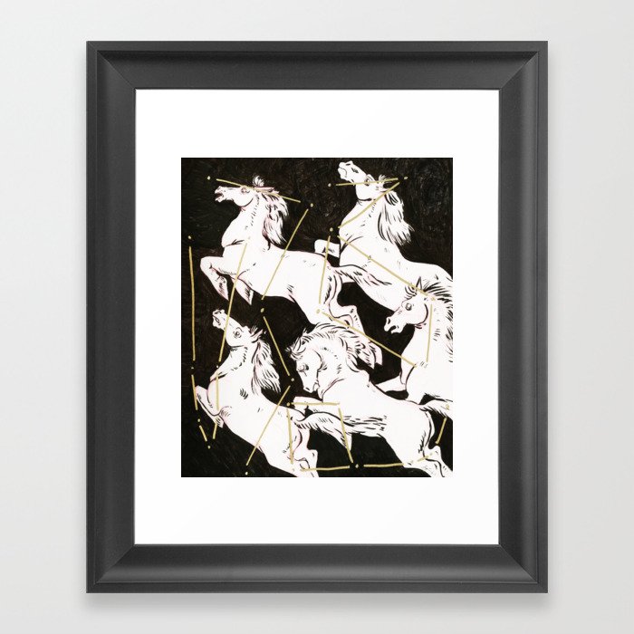 Horse Power Framed Art Print