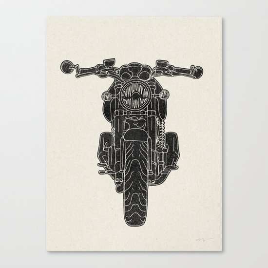 GT1000 Motorcycle Canvas Print