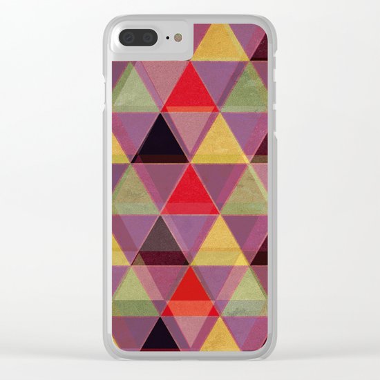 Abstract #548 Clear iPhone Case