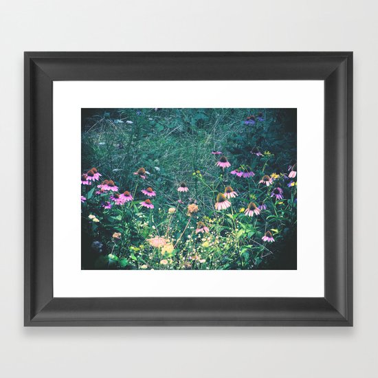 Flowers of the Field Framed Art Print