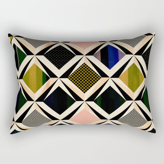 discovering diamonds Rectangular Pillow