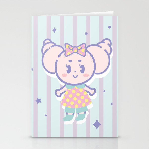 Cute Crocro Stationery Cards