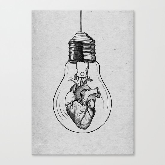 Herzverstand Canvas Print