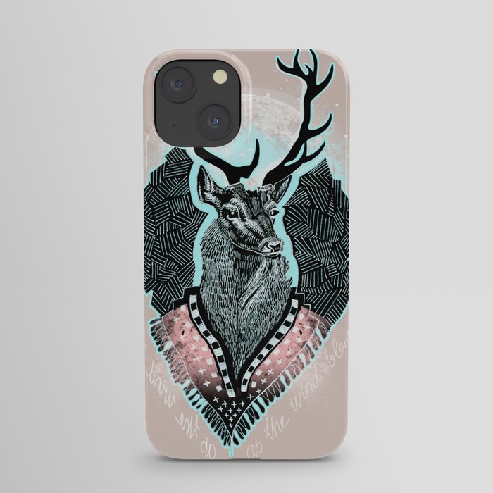 Wind:::Deer iPhone Case