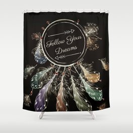 Dream Follower Shower Curtain