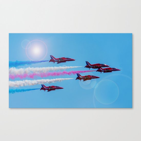 ARROWS IN FLIGHT Canvas Print