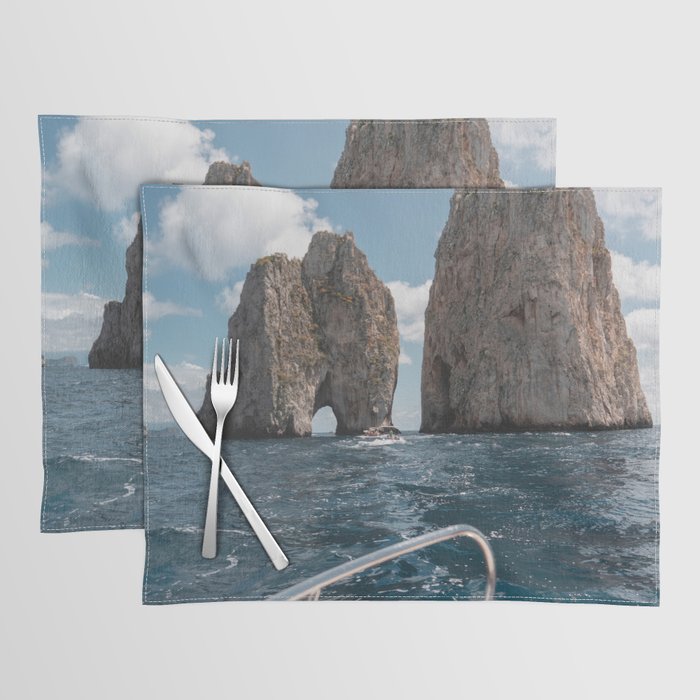 Capri, Italy, Boat Ride Placemat