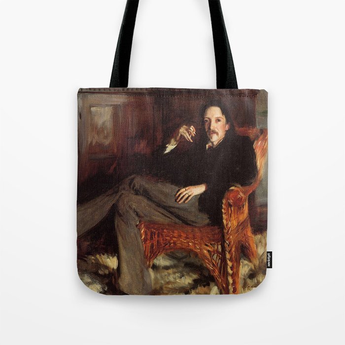John Singer Sargent Robert Louis Stevenson 1887 Tote Bag by Julscela