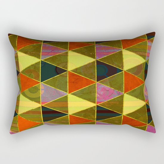 Abstract #474 Rectangular Pillow