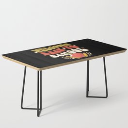 Welcome back to school retro vintage art Coffee Table