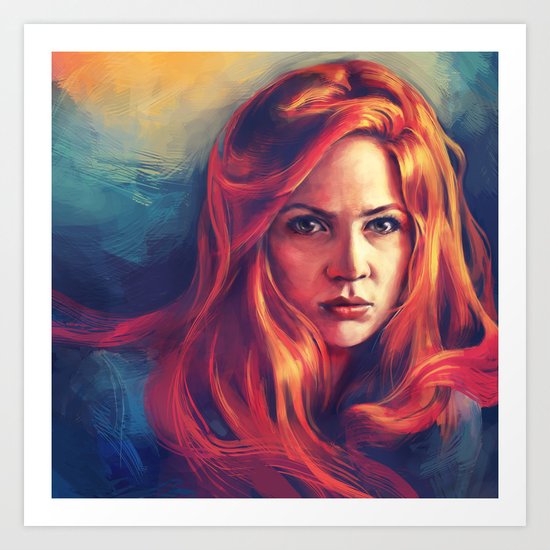Amy Pond Art Print