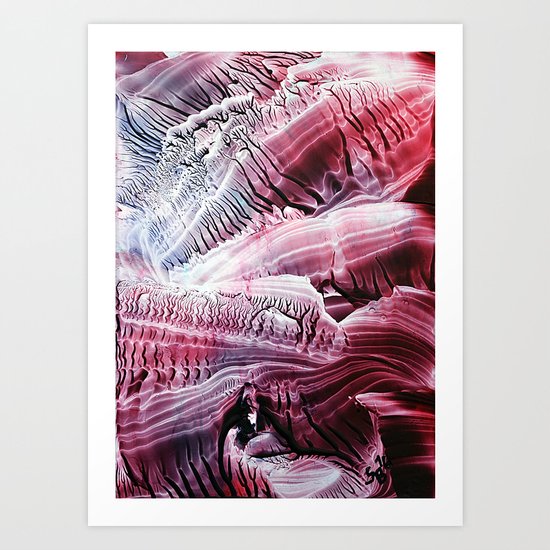 Fossils Art Print