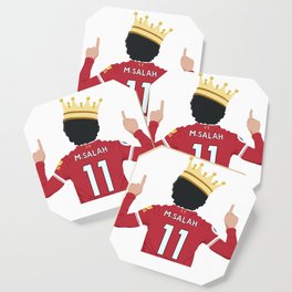 Mo Salah Egyptian King Liverpool Coaster