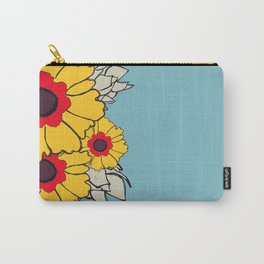 Wildflower Carry-All Pouch