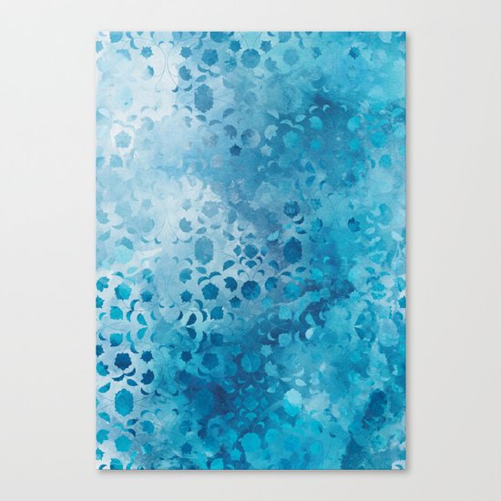 Aqua Nature Canvas Print