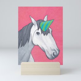 The Party Horse Mini Art Print