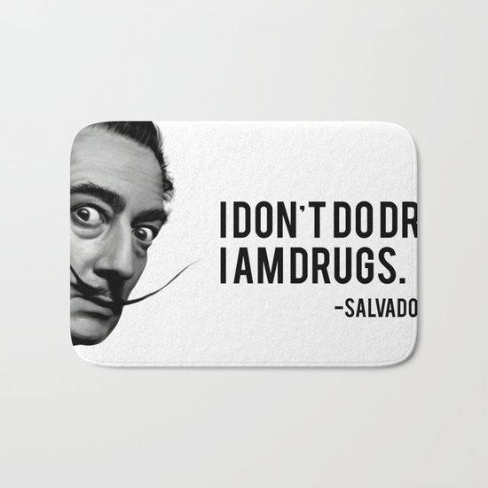 Salvador Dali Bath Mat