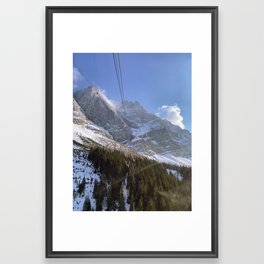 Zugspitze, top of Germany Framed Art Print