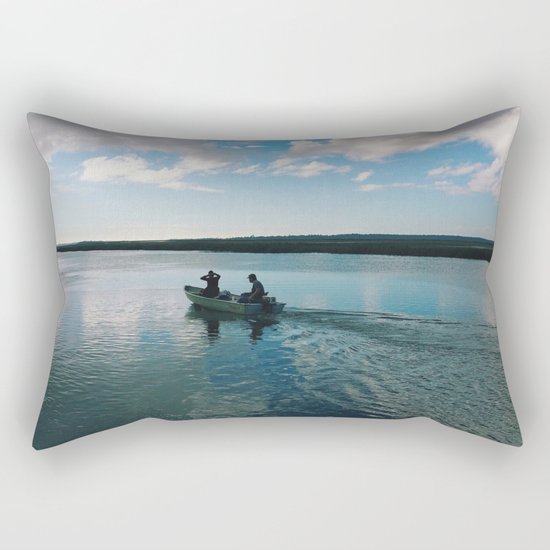 Boating Date Rectangular Pillow