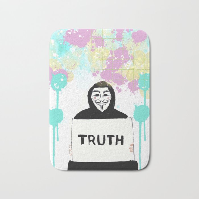 Cube of Truth Bath Mat