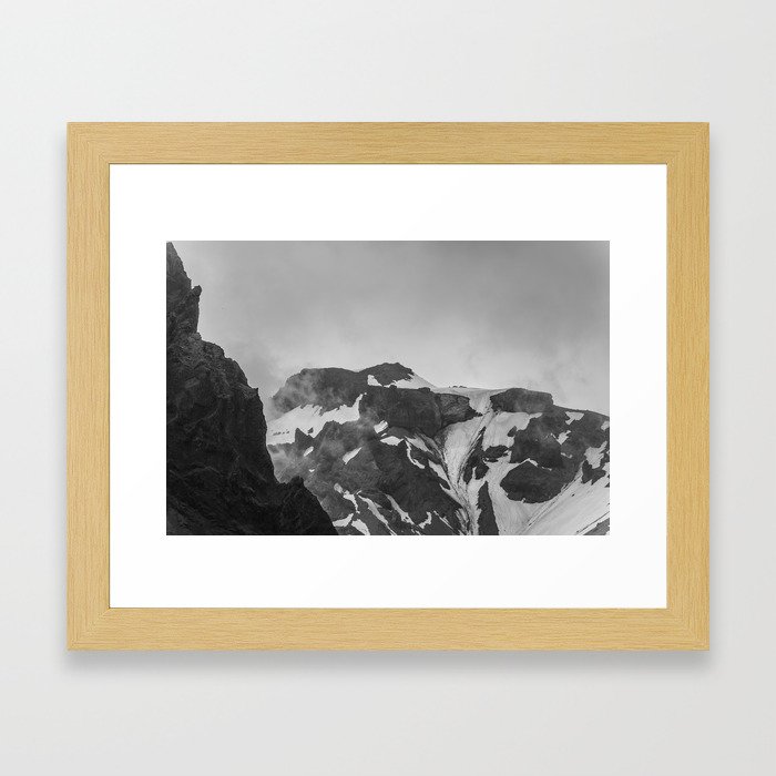 Crags Framed Art Print