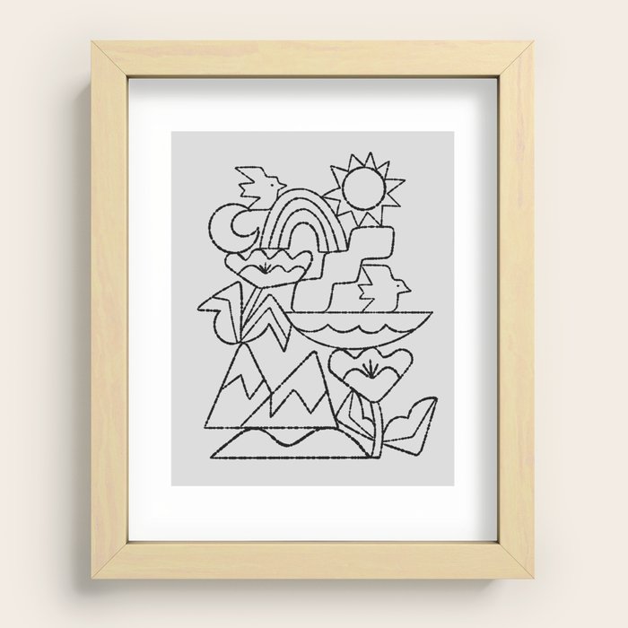 Recessed Framed Print