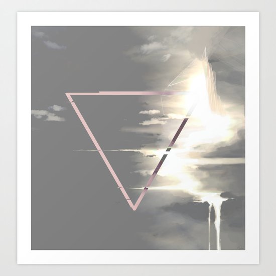 Pour Down Art Print