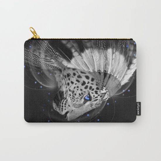 Don't Define the World (Chief of Dreams: Amur Leopard) Carry-All Pouch