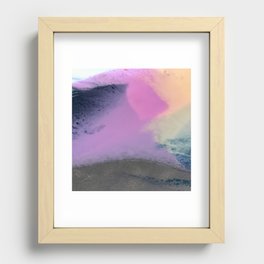 Color Waves Recessed Framed Print