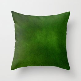 Vintage Retro Green Velvet Texture Throw Pillow