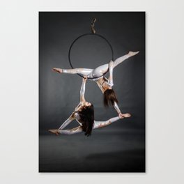 Aerial Hoop Canvas Print